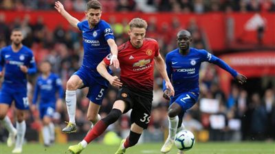 أهداف مباراة - تشيلسي 0 × 2 مانشستر يونايتد