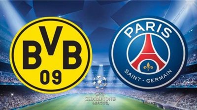 موعد مباراة بروسيا دورتموند ضد باريس سان جيرمان والقنوات الناقلة