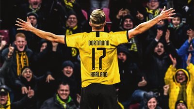 أرقام هالاند القياسية تزين فوز بوروسيا دورتموند على باريس سان جيرمان