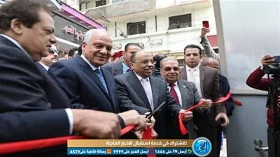 بحضور أبو العينين.. وزير التنمية المحلية يفتتح أنفاق مشاة الميدان بالجيزة 