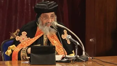 البابا تواضروس يترأس صلاة العشية بالكاتدرائية 