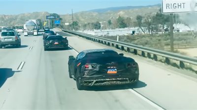 شيفروليه كورفيت Z06 تظهر في مقطع مسرب قبل الكشف عنها (فيديو)