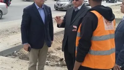 محافظ القاهرة يتفقد أعمال تطوير شارع جسر السويس