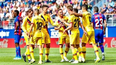 موعد مباراة برشلونة ضد إيبار في الدوري الإسباني والقنوات الناقلة والتشكيل المتوقع