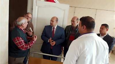 نائب محافظ الجيزة يتفقد وحدات مستشفى البدرشين