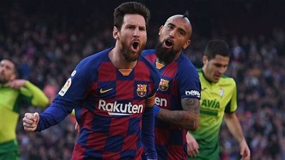 برشلونة ضد إيبار 0/5 في الدوري الإسباني (ميسي سوبر هاتريك) | ملخص وأهداف المباراة (فيديو)