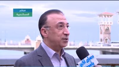 محافظ الإسكندرية: إزالة  70% من التعديات على الكورنيش
