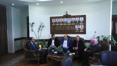 جامعة الإسكندرية تستقبل فريقا من إدارة الاعتماد الدولي للمعامل 