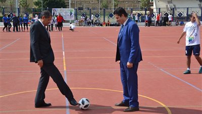 بدء فعاليات الدوري الرياضي لخماسي كرة القدم بالإسكندرية