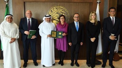 الربيعة ووفد البرلمان الأوروبي يبحثان الشؤون الإغاثية