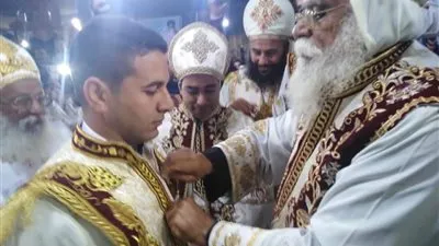 سيامة كاهنين جديدين لإيبارشية مطاي (صور)