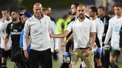 قبل معركة ريال مدريد ضد مانشستر سيتي .. تاريخ مواجهات زيدان ضد جوارديولا