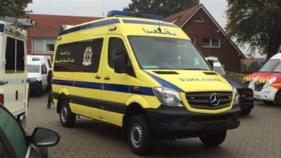 إصابة عروسان انهارت بهم شرفة عقار بالإسكندرية 