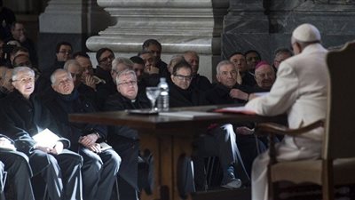 كلمة البابا فرنسيس بمناسبة الإحتفال بليتورجيا التوبة 