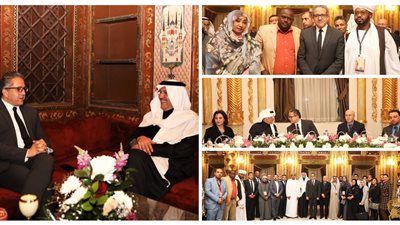 وزير السياحة والآثار يلتقي عددًا من سفراء الدول العربية 