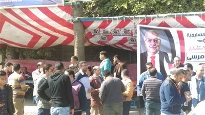 إقبال كثيف على انتخابات التجديد النصفي لنقابة المهندسين بالبحيرة