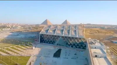 شاهد.. أول فيلم ترويجي عن المتحف المصري الكبير قبل افتتاحه