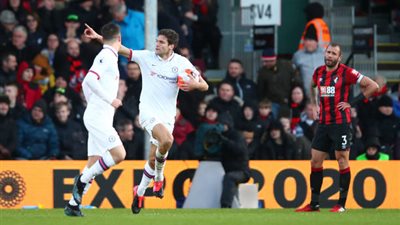 تشيلسي يتعادل مع بورنموث.. ووست هام يهزم ساوثهامبتون بثلاثية في البريميرليج