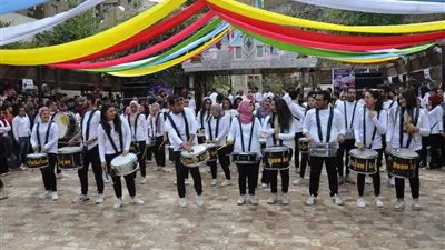 وفد إماراتي يشهد مهرجان الزمالك الرابع بجامعة حلوان (صور)