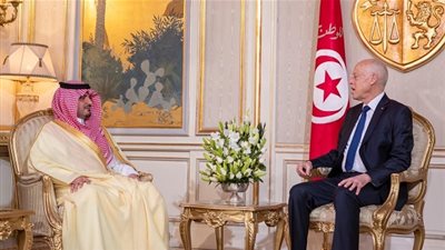 الرئيس التونسي يستقبل وزير الداخلية السعودي في قصر قرطاج