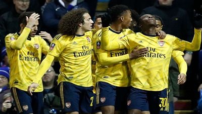 أرسنال يتأهل إلى ربع نهائي كأس إنجلترا على حساب بورتسموث بثنائية نظيفة