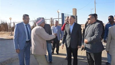 محافظ المنيا يوجه بنقل مقلب قمامة في ديرمواس للظهير الصحراوي 