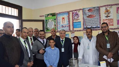 مسح سمعي للأطفال حديثي الولادة في المنيا بنسبة 100%