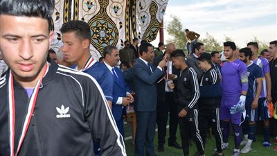 نائب محافظ الفيوم يشهد مباراة تحديد المركز الثالث لدوري مراكز شباب الجمهورية
