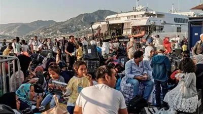 تركيا: 135 ألف مهاجر عبروا إلى اليونان