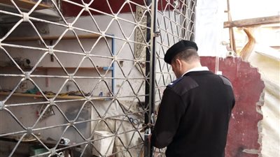  جهاز حدائق أكتوبر يشن حملة لإزالة التعديات والمحال المخالفة