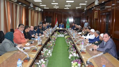 تفاصيل اجتماع محافظ الدقهلية بمجلس إدارة الغرفة التجارية