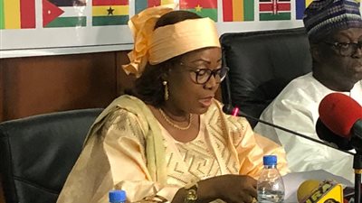 حرم رئيس غينيا: لابد من توحيد جهودنا لدعم وحدة العالم  الإسلامي ومنظماته