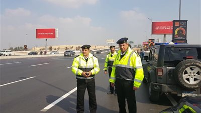 تحويلات مرورية بمناسبة تطوير طريق الإسماعيلية الصحراوي