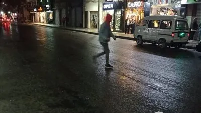 أمطار غزيرة وثلوج على كافة مناطق الإسكندرية