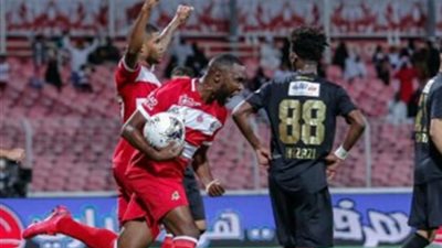 الدوري السعودي للمحترفين.. الوحدة يقلب تأخره أمام ضمك بثلاثية 