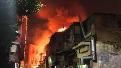 الحماية المدنية تسيطر على حريق الدرب الأحمر