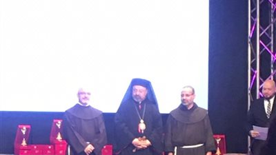 الانبا إبراهيم إسحق يشهد حفل ختام مهرجان المركز الكاثوليكي المصري للسينما