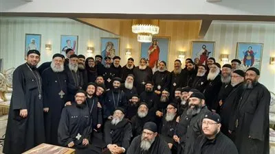 ختام مؤتمر كهنة وسط القاهرة فى دير الشهيد مارمينا بمريوط