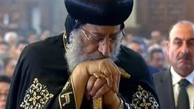 أسقف نقادة يعزي البابا تواضروس في رحيل الأنبا صرابامون