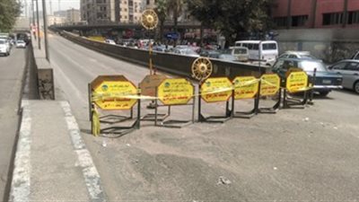 غلق جزئى لطريق الواحات فى الاتجاهين لمدة 7 أيام