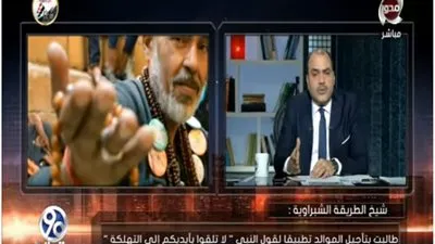 شيخ الطريقة الشبراوية: السيسي مؤيد من الله ورسوله.. 