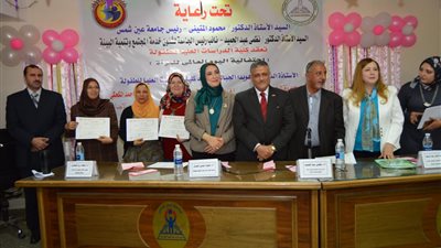 جامعة عين شمس تفتتح احتفالية اليوم العالمي للمرأة (صور)