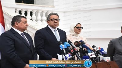 وزير السياحة والآثار: ننسق مع الصحة للحفاظ على حياة العاملين (فيديو)