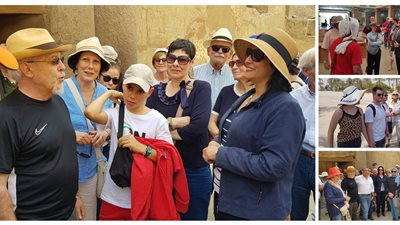 السائحون لنائب الوزير: الإجراءات الوقائية المصرية ضد كورونا 