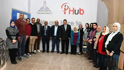 الاجتماع الرابع لأعضاء مكاتب الابتكار بجامعة عين شمس (صور)