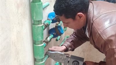  ​  جهاز دمياط الجديدة يشُن حملة لضبط وصلات مياه الشرب المخالفة