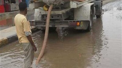 الري: 40 محطة دفع متنقلة لرفع الأمطار من الشوارع
