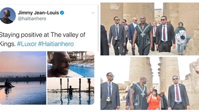 من الأقصر.. ممثل فرنسي يدعو العالم لزيارة مصر: 