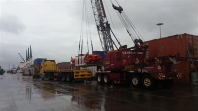 انتظام العمل في ميناء الإسكندرية رغم الطقس السيئ