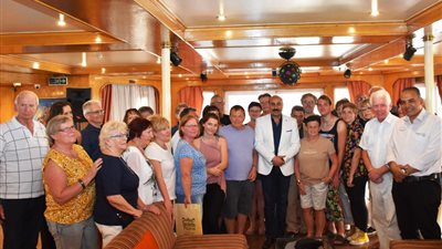 ننشر تفاصيل لقاء محافظ أسوان بوفد سياحي قادم من الأقصر 